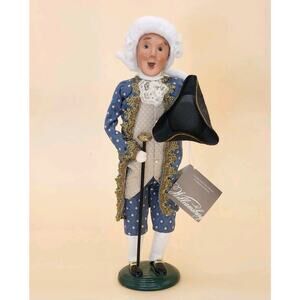 Byers Choice 2005 GRAND ILLUMINATION MAN Colonial Williamsburg Exclusive W/Tag